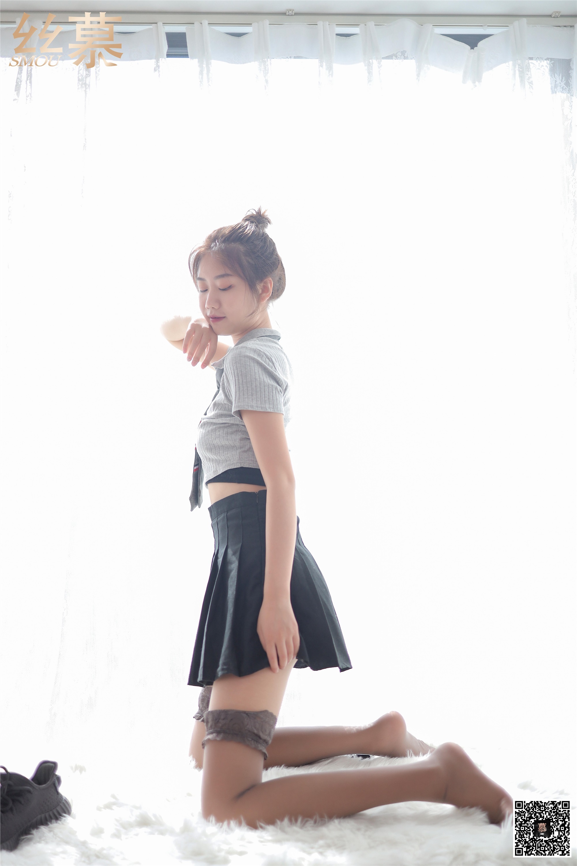 丝慕写真 特写集 TX041《缠在腿上的双丝诱惑-米朵》